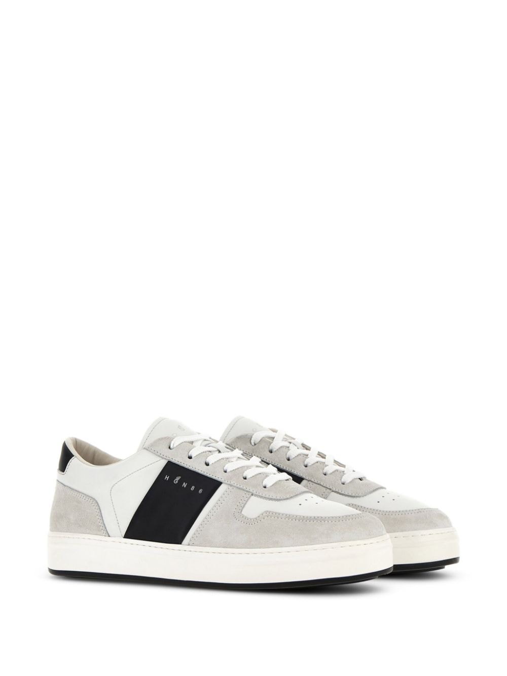 HOGAN Men's Leather Logo Sneakers