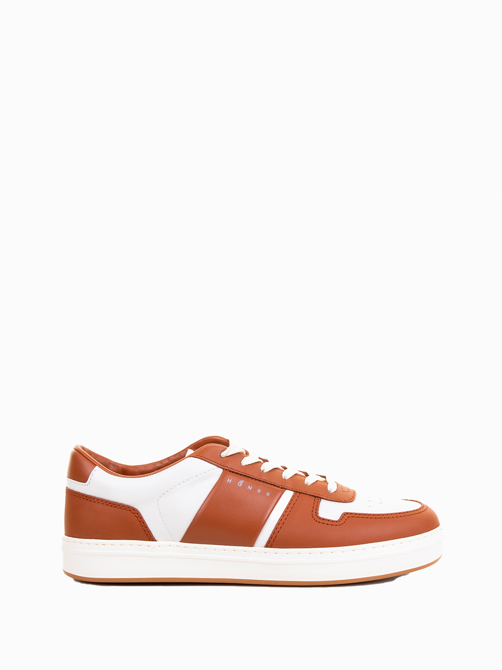 HOGAN Two-Tone Leather Sneaker for Men