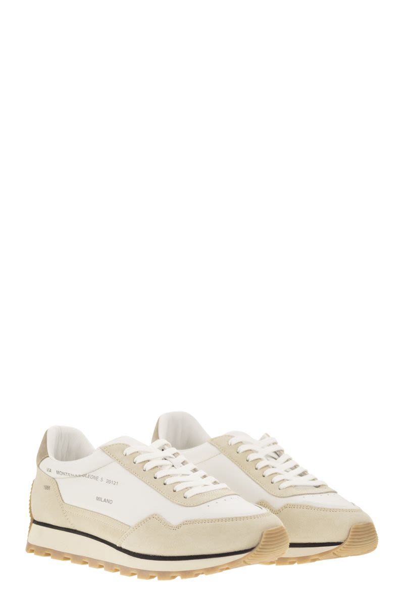 HOGAN H671 Mini Leather Sneaker for Men