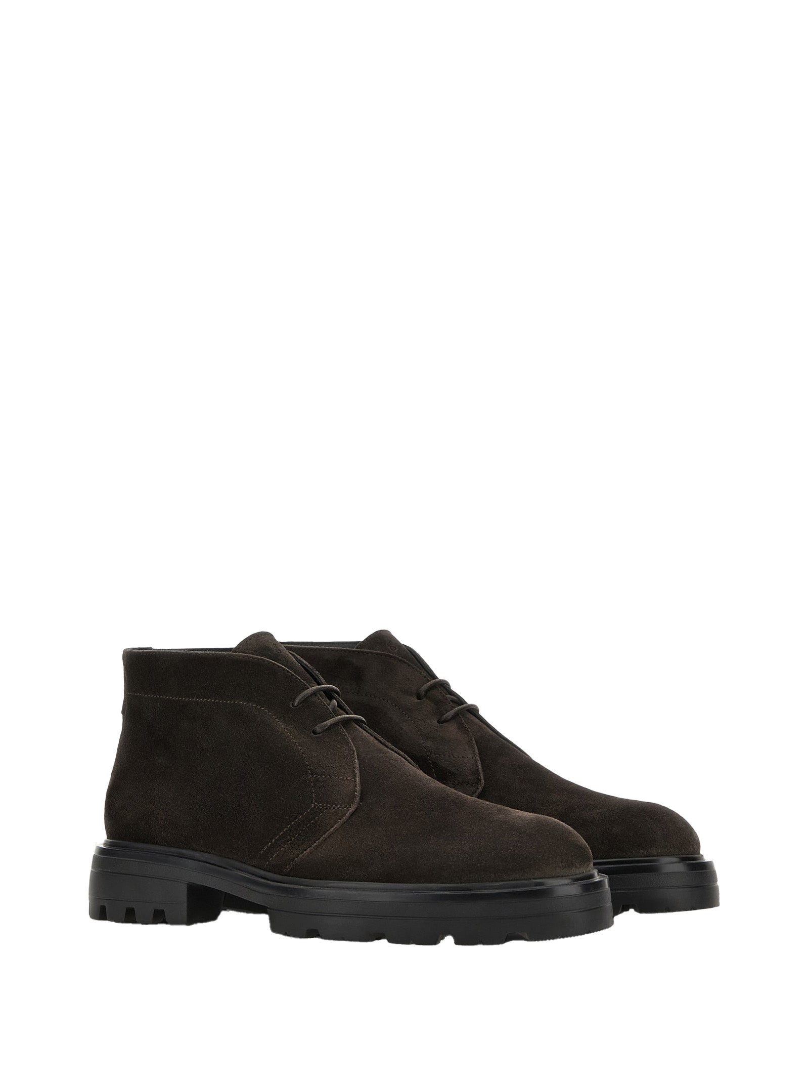 HOGAN Men's Suede Ankle Boots for FW25