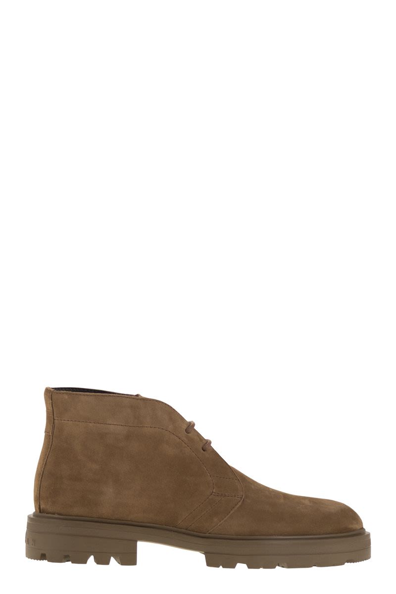 HOGAN Men's Lace-Up Mini Ankle Boots