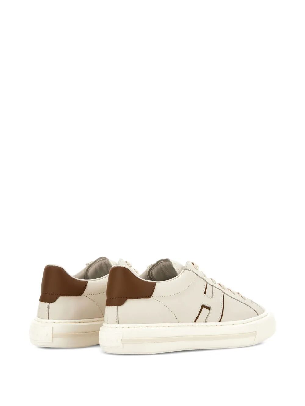 HOGAN Smooth Leather Sneakers for Men - Fall Essentials