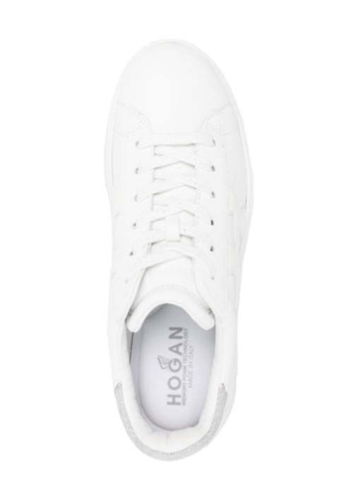 HOGAN Rebel Leather Platform Sneakers for Women