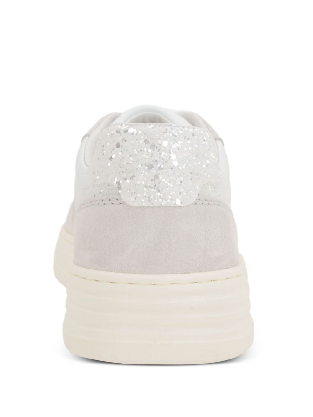 HOGAN Suede and Smooth Leather H630 Sneaker with Glittered Detail