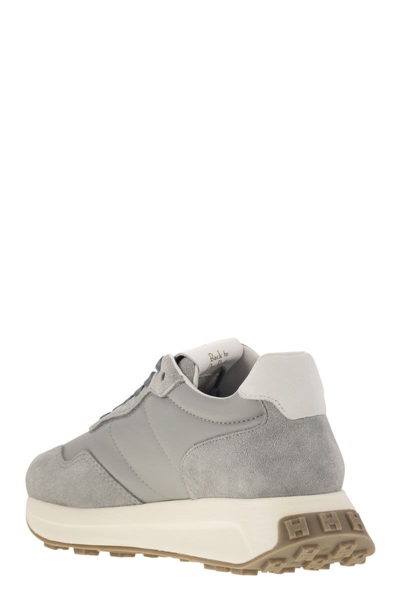 HOGAN Sleek Retro-Inspired Sneakers with Memory Foam Insole - 5 cm Height