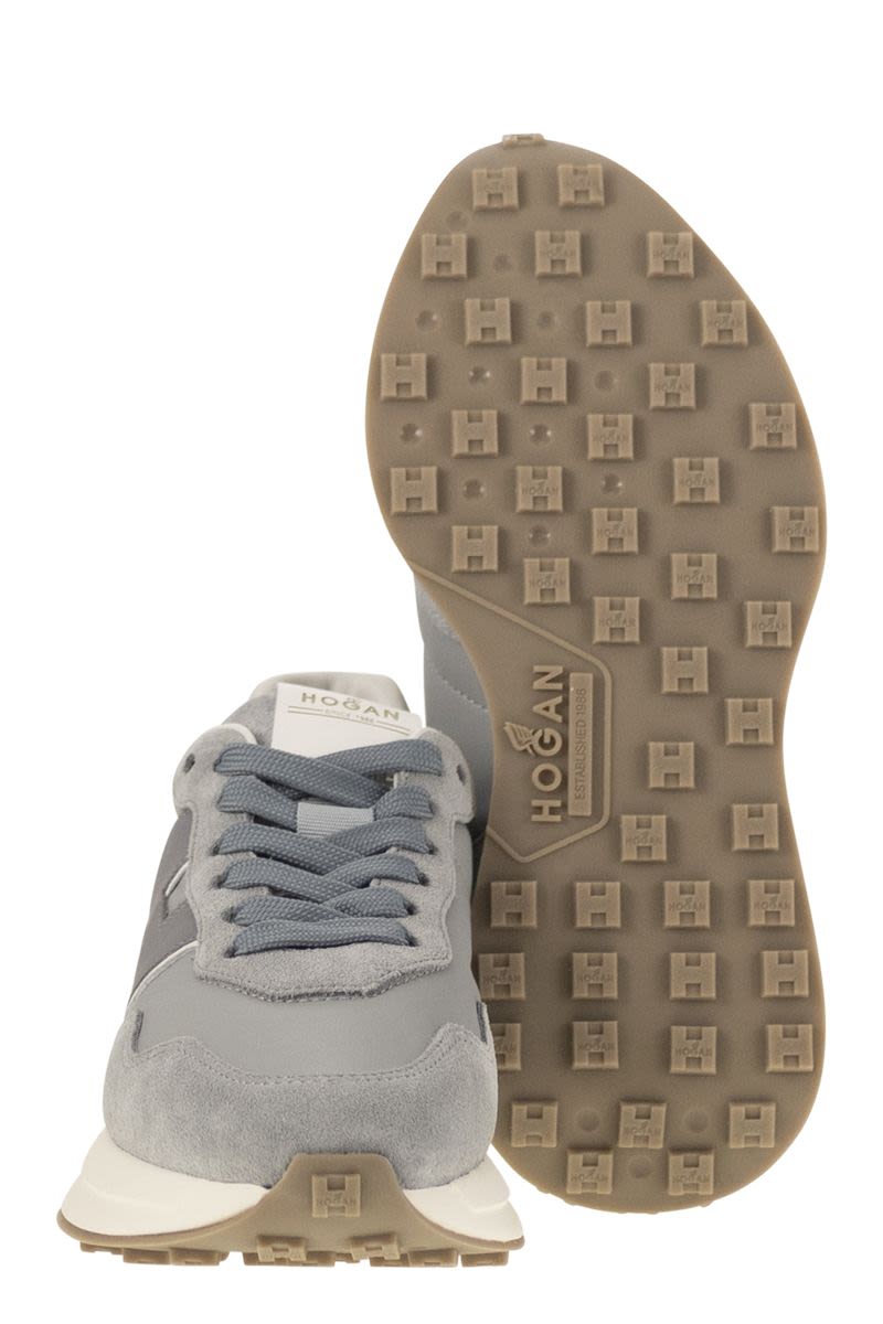 HOGAN Sleek Retro-Inspired Sneakers with Memory Foam Insole - 5 cm Height