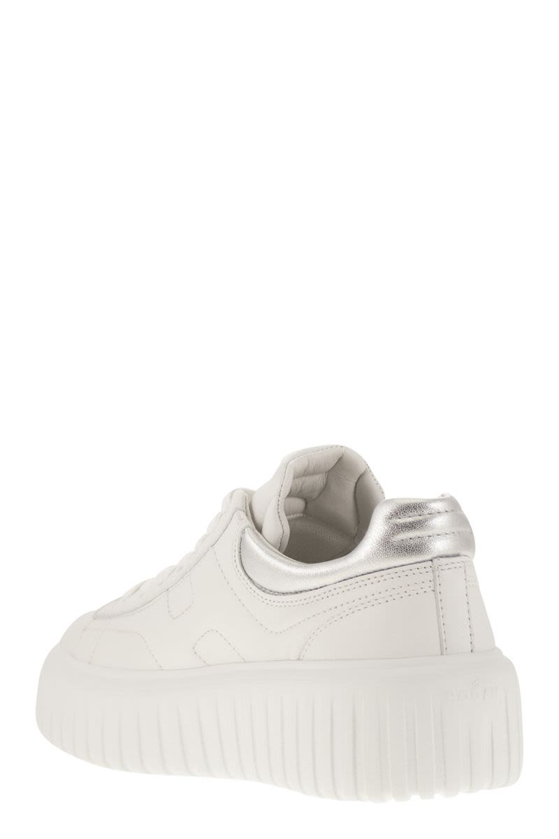 HOGAN Chic Lace-Up Leather Sneakers for Women