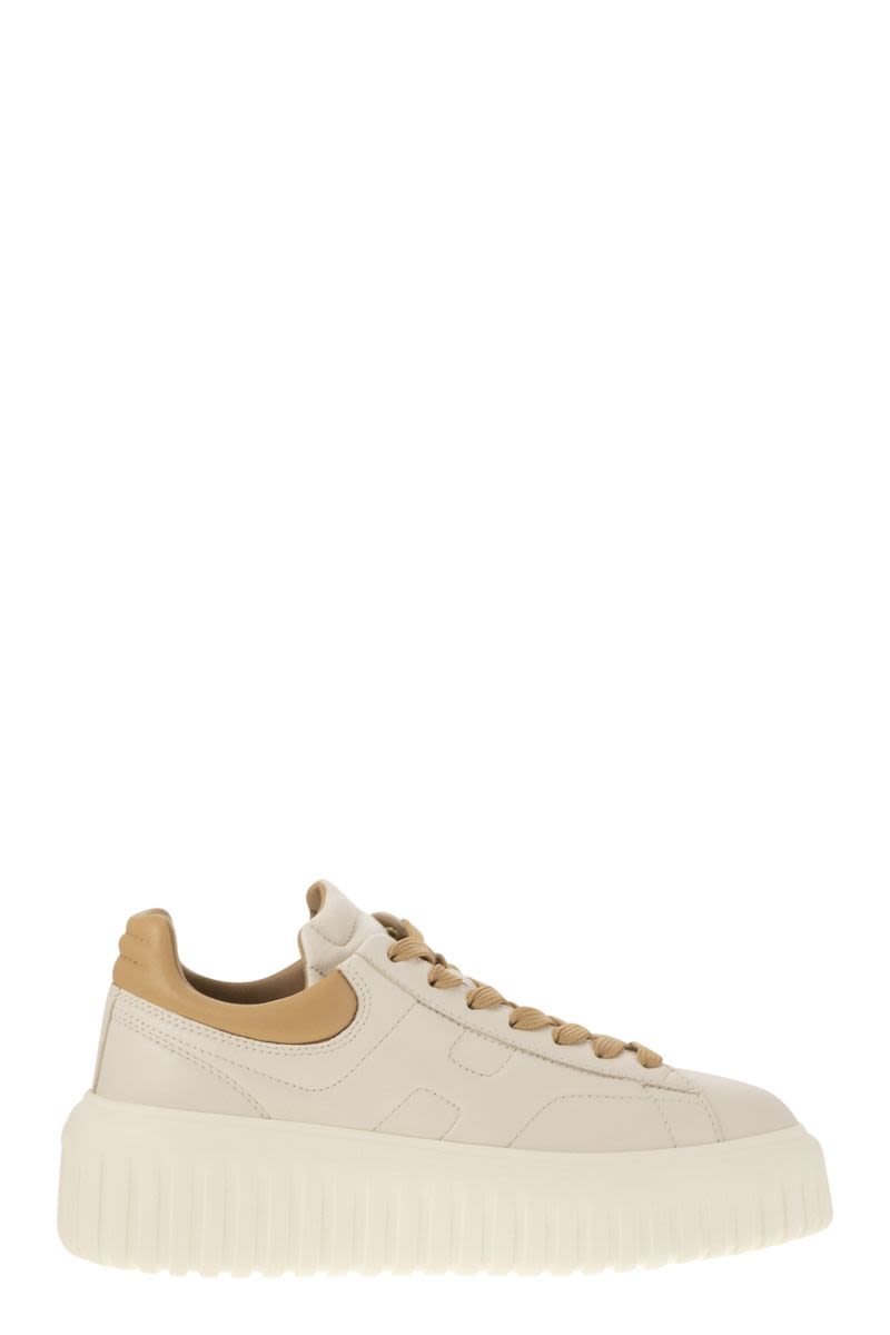 HOGAN Nappa Leather H-Striped Women's Sneakers