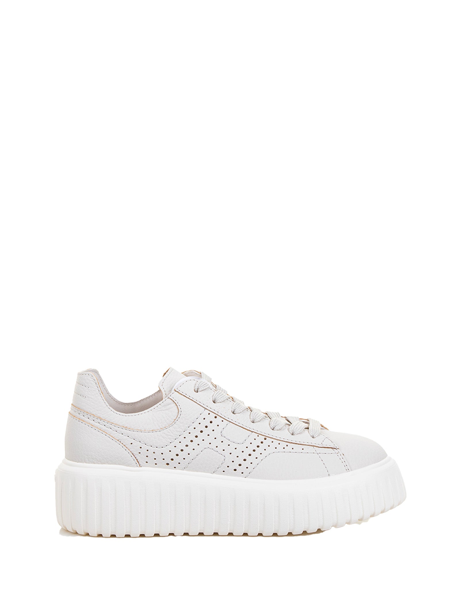 HOGAN Elevated H-Striped Women's Nappa Leather Sneakers