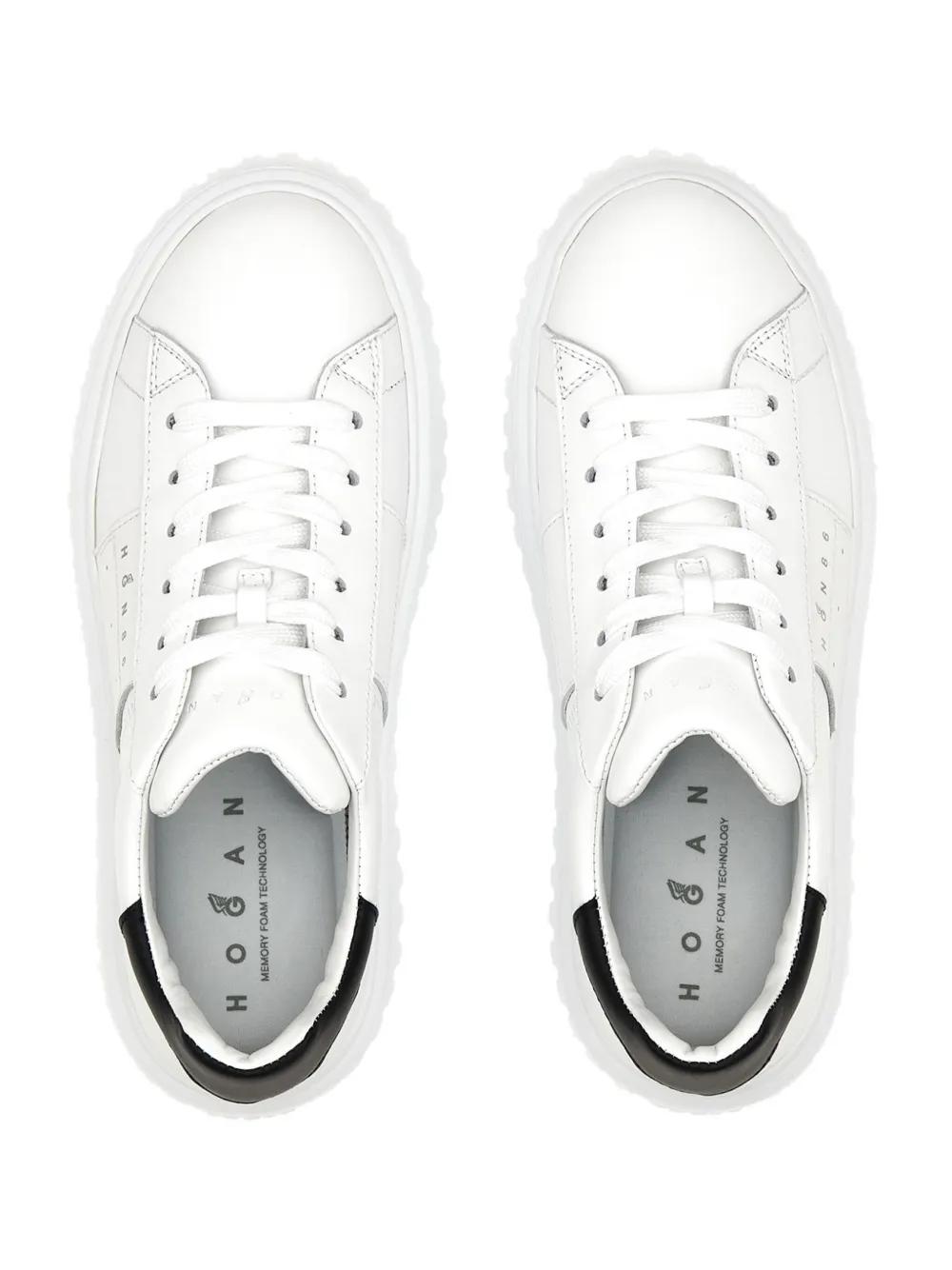 HOGAN Lace-Up Striped Sneakers for Women