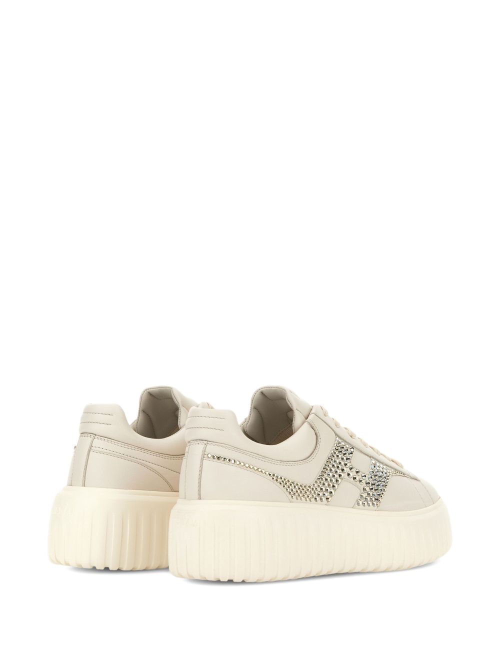 HOGAN Leather Stripe Sneakers for Women