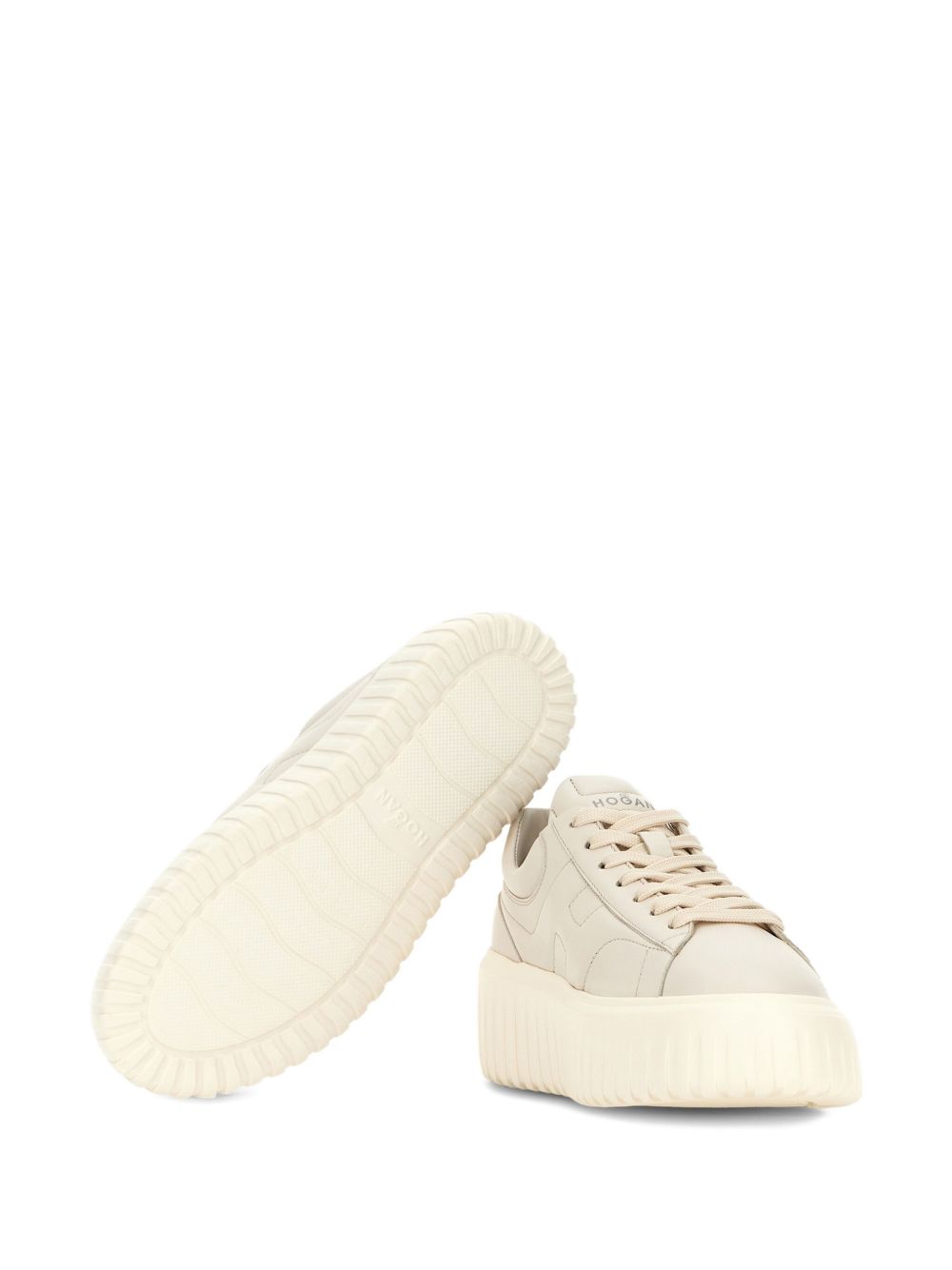 HOGAN Leather Stripe Sneakers for Women