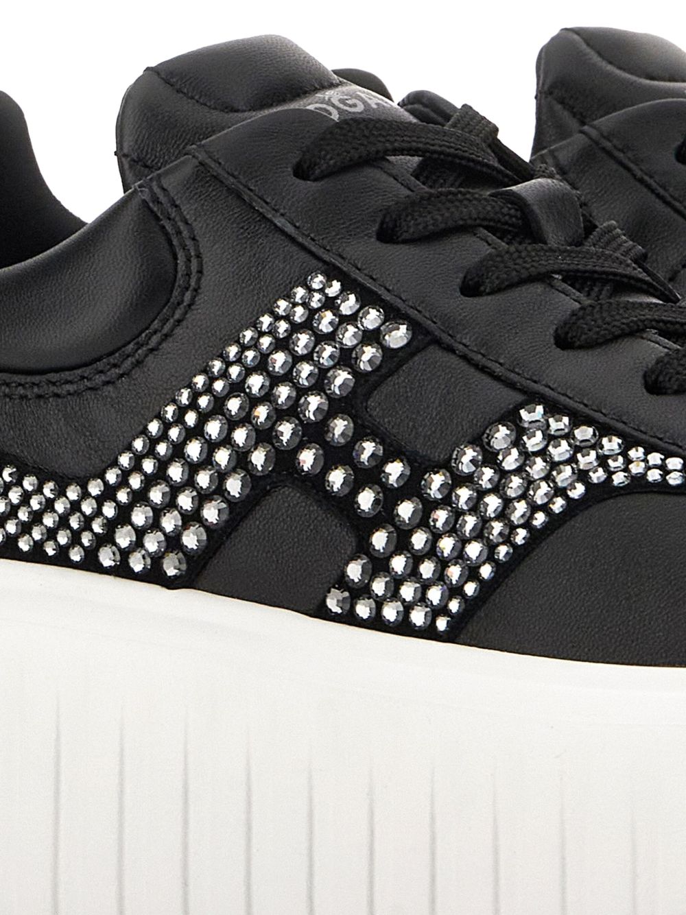 HOGAN H-STRIPES Leather Women's Sneakers