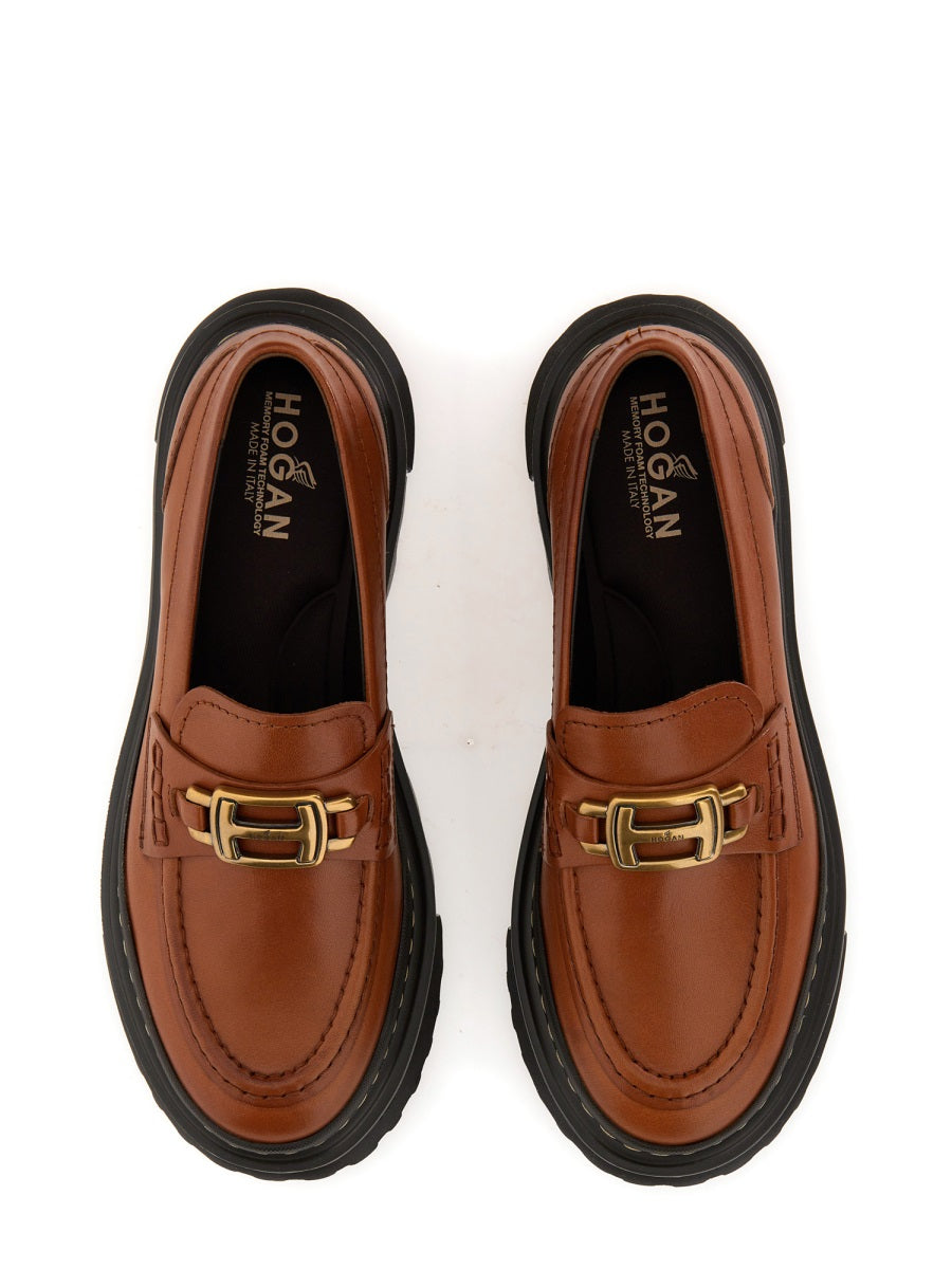 HOGAN Women's Moccasins with Rubber Sole - FW23