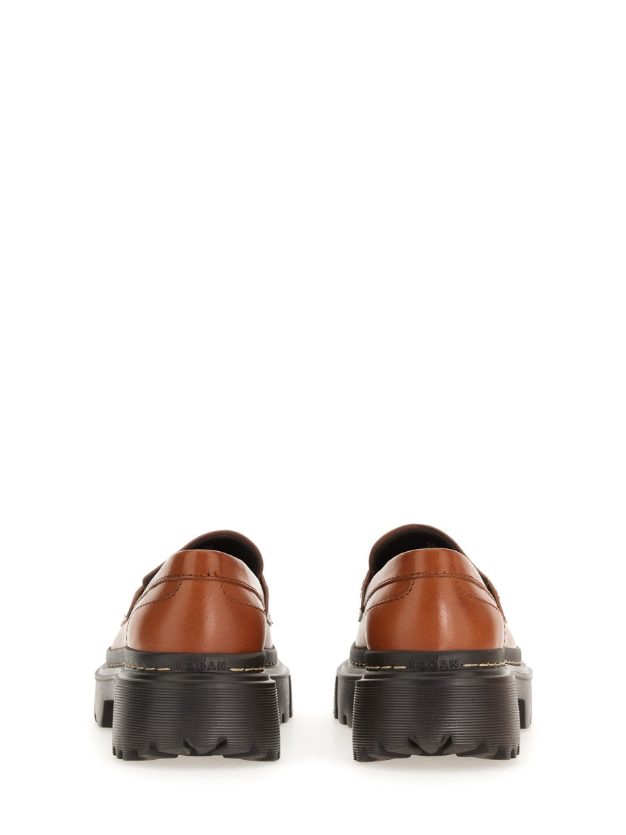 HOGAN Women's Moccasins with Rubber Sole - FW23
