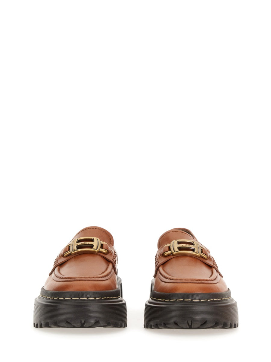 HOGAN Women's Moccasins with Rubber Sole - FW23
