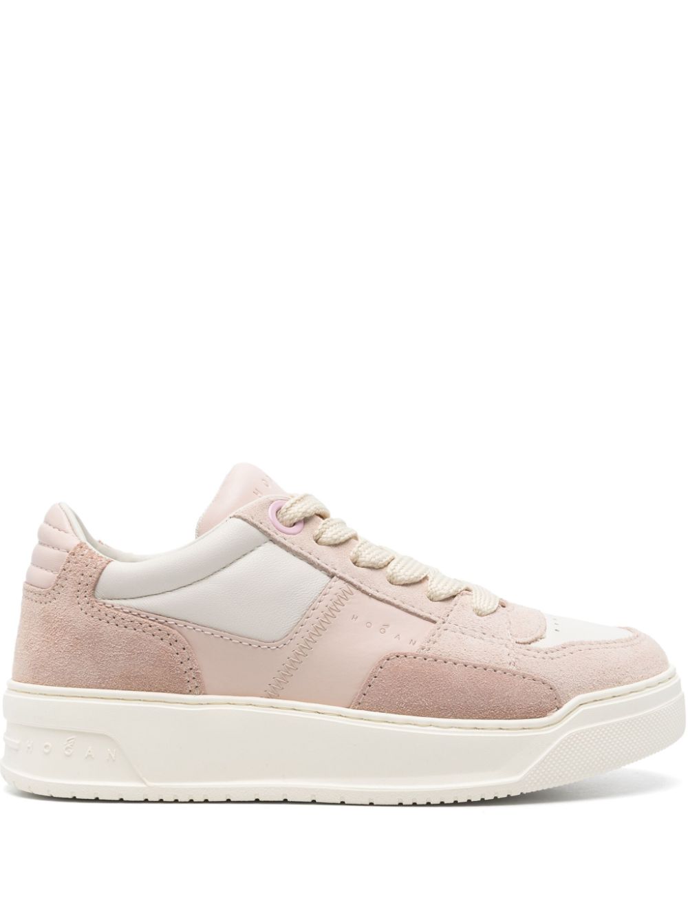 HOGAN Leather Lace-Up Sneakers for Women