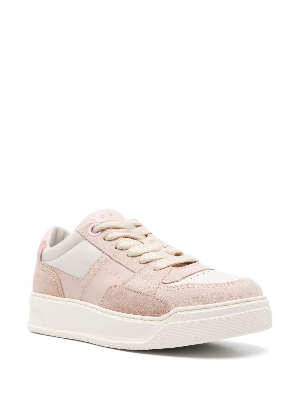 HOGAN Leather Lace-Up Sneakers for Women