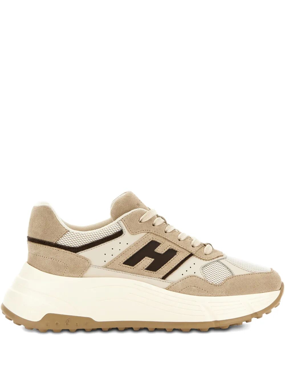 HOGAN Hi-Fi Suede and Mesh Sneakers for Women