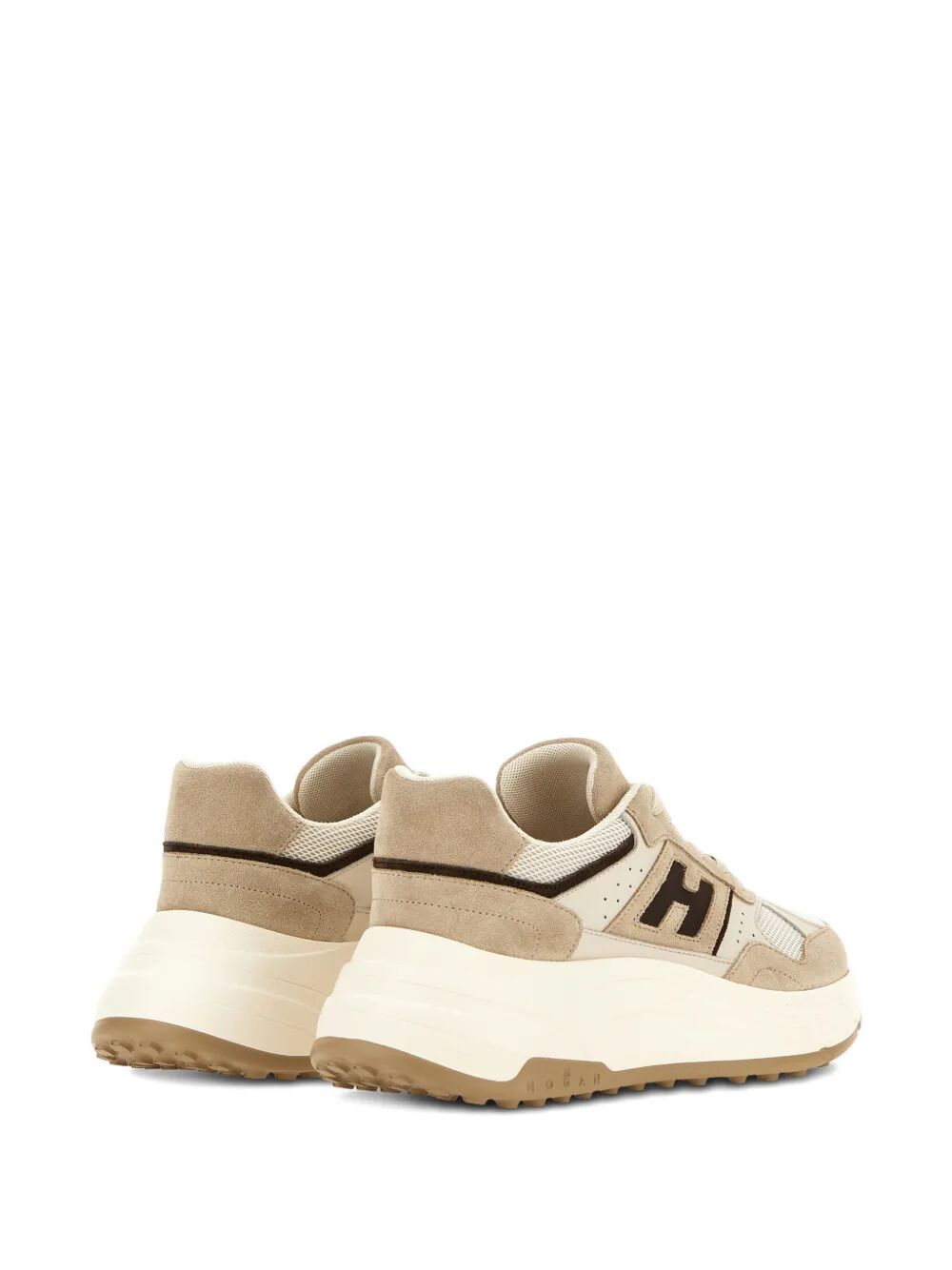 HOGAN Hi-Fi Suede and Mesh Sneakers for Women