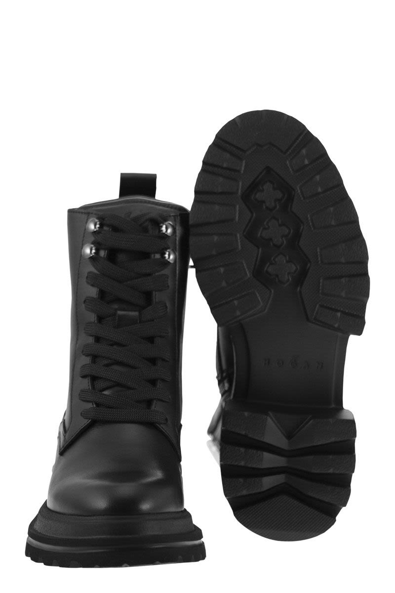 HOGAN Women's Combat Boots