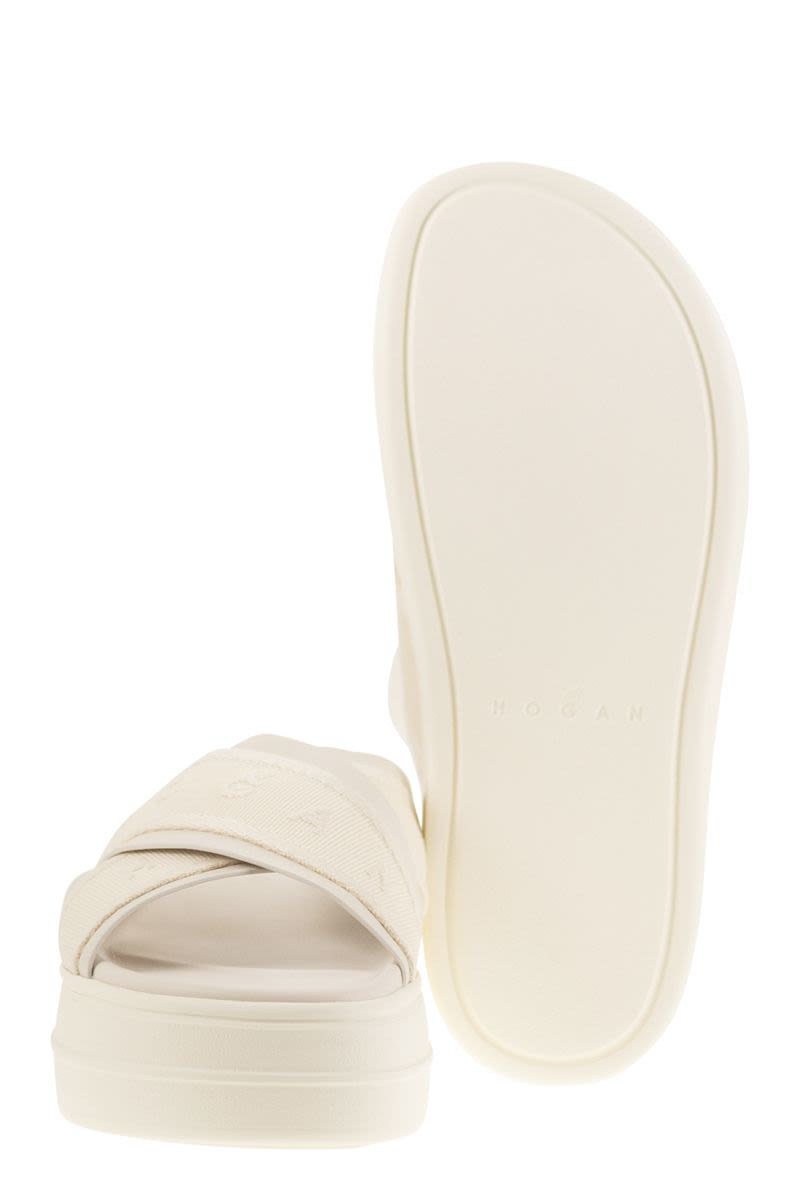 HOGAN Women's Stylish Sandal with Elegant Strap