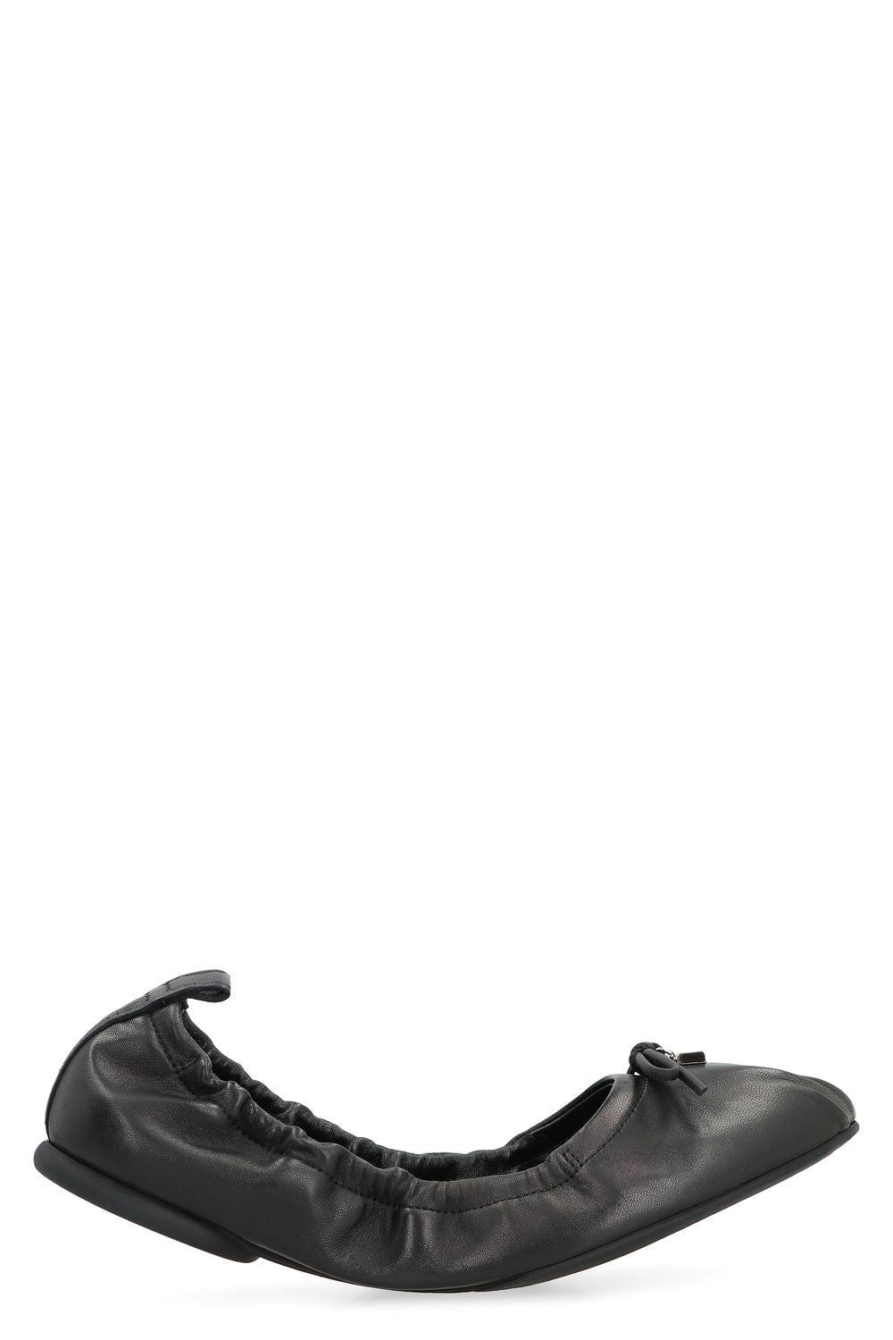 HOGAN H684 Leather Ballet Flats