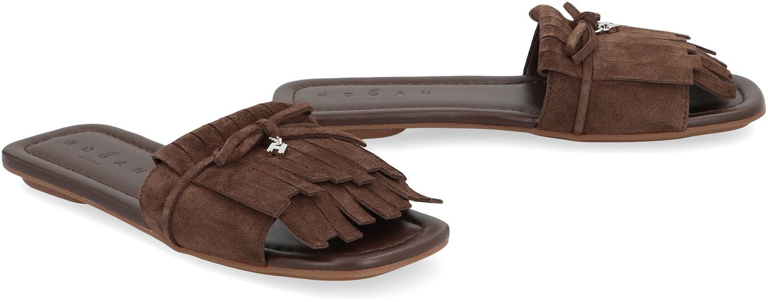 HOGAN Fringe Sandals for Women - SS25 Collection