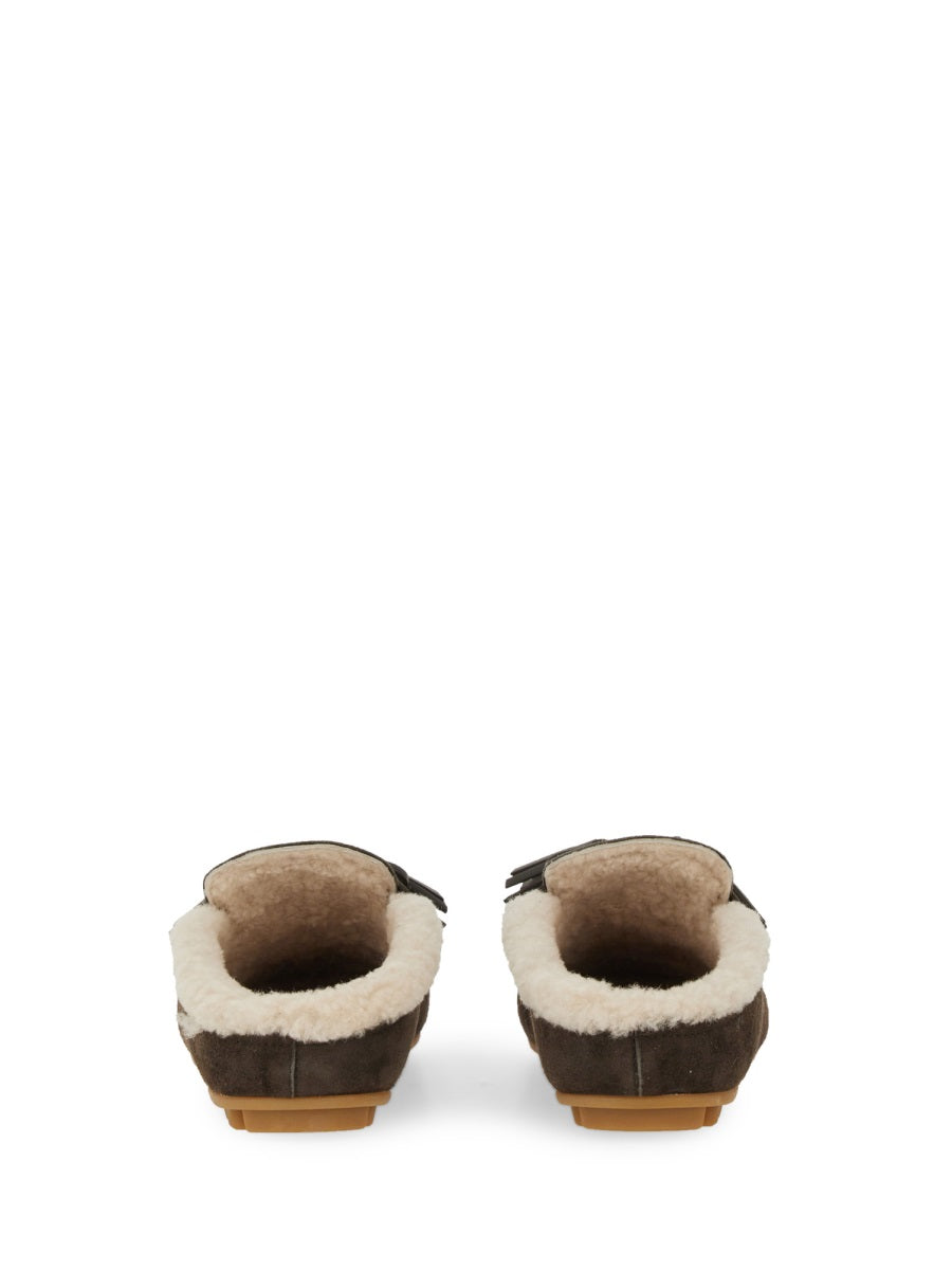 HOGAN Luxurious Suede Slip-on Loafer for Women