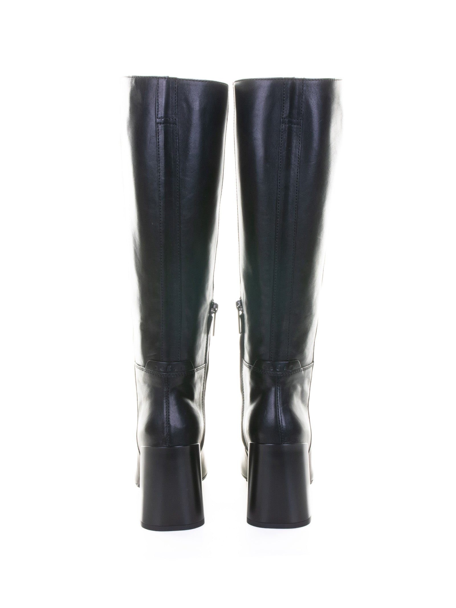 HOGAN Heeled Leather Boot for Women