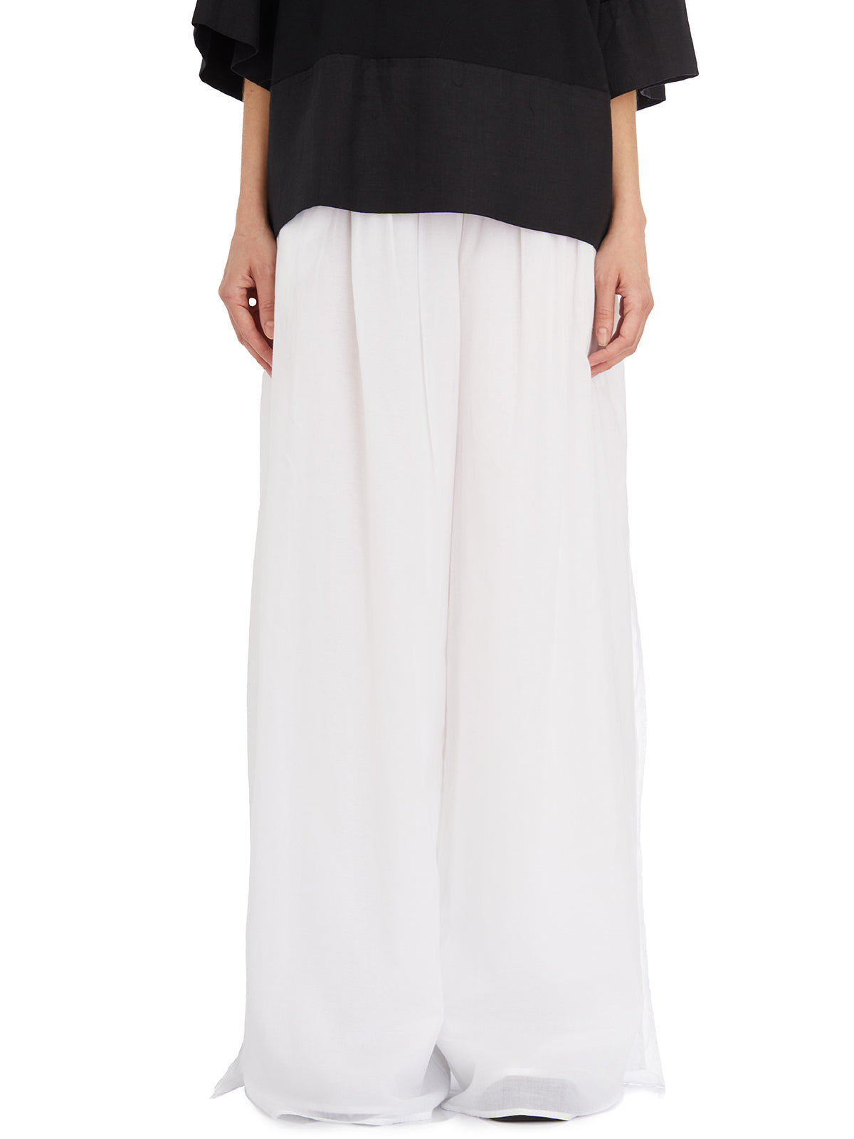 NU High-Waisted Cotton Pants - Size 1