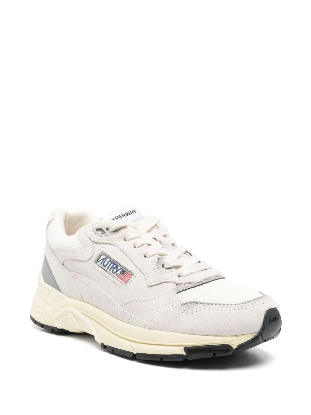 AUTRY Hyperway Low Suede Mesh Sneakers for Women