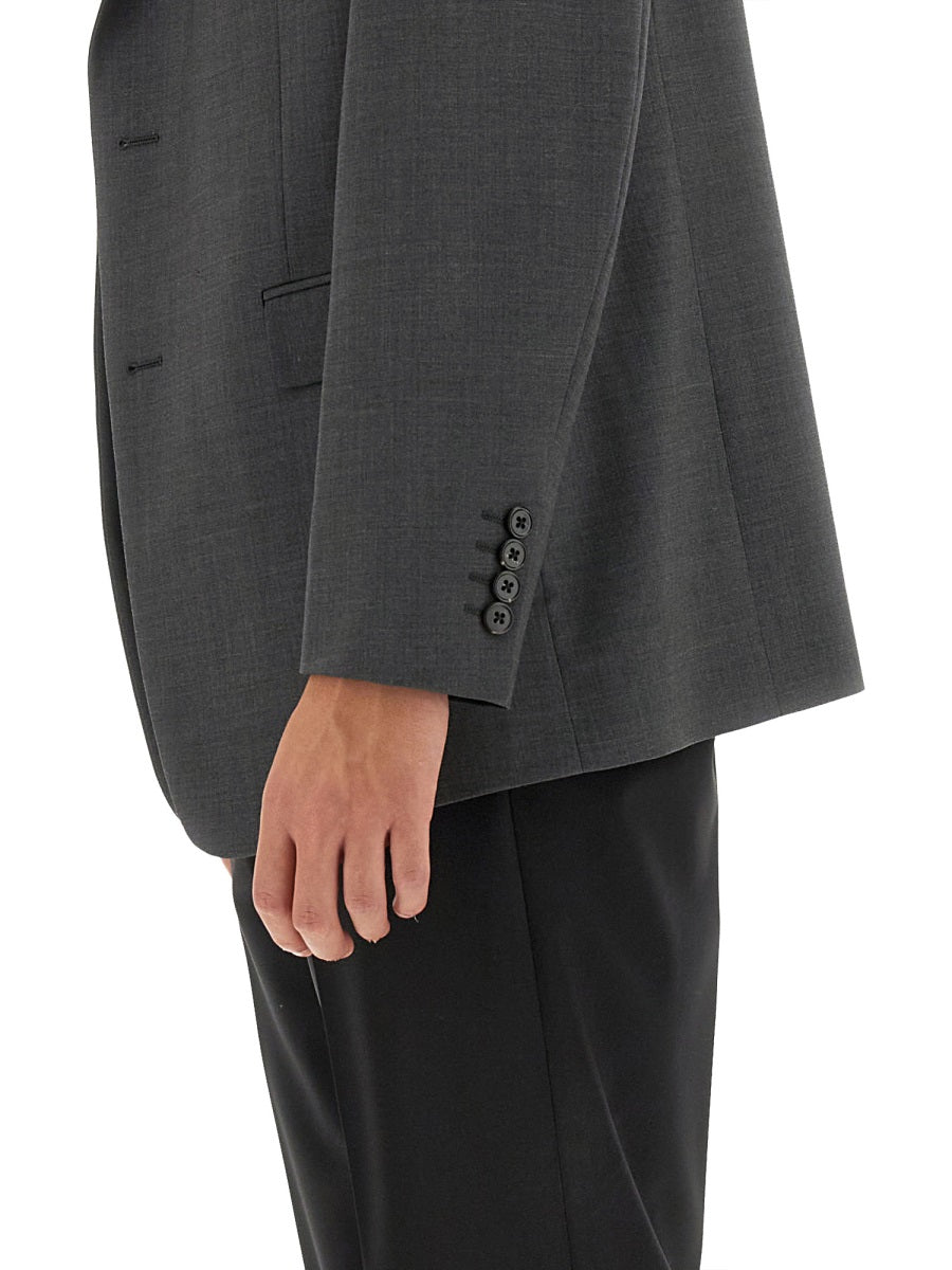 THEORY Single Breasted Wool Jacket - Size 42