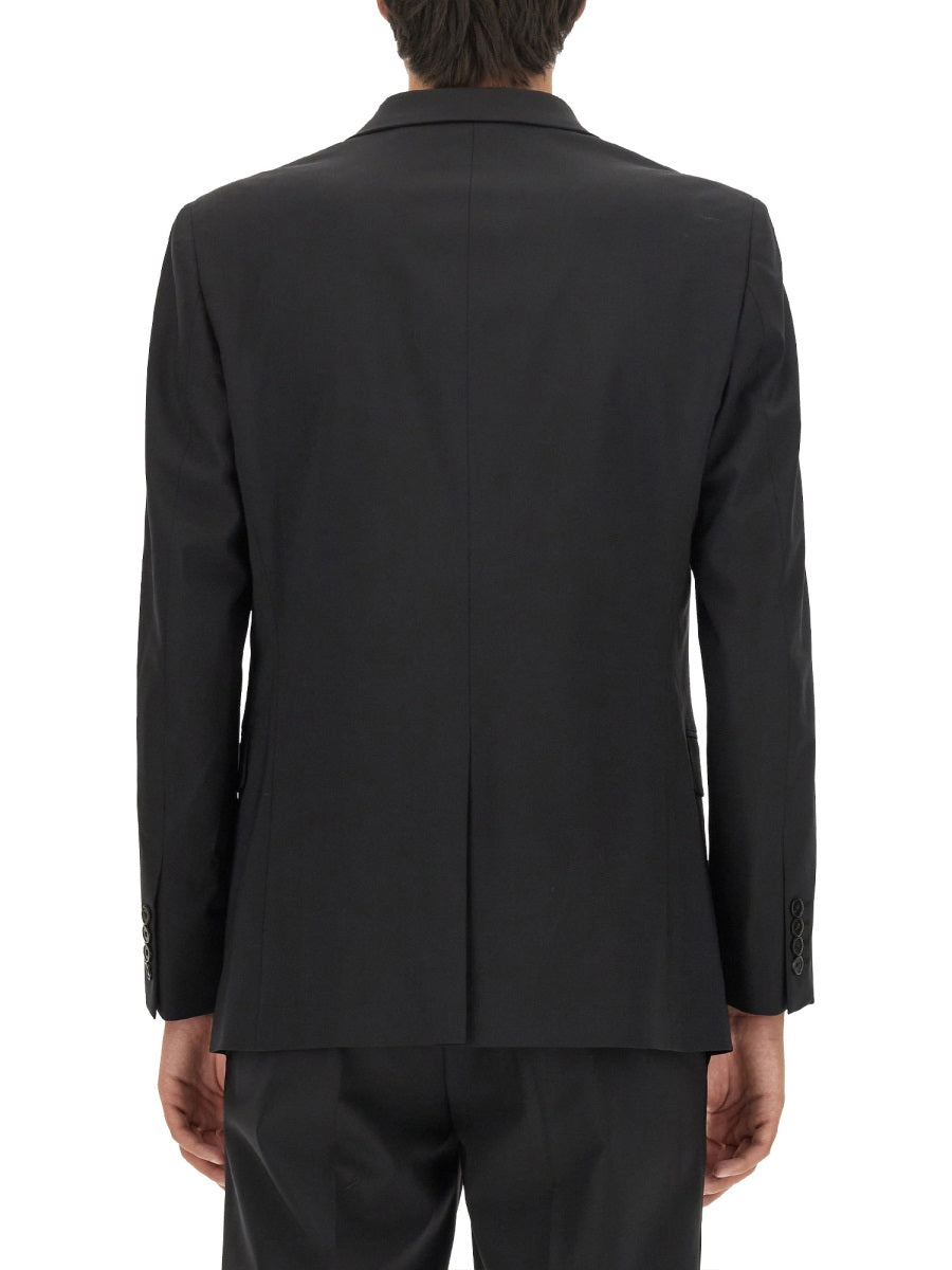 THEORY Single-Breasted Wool Jacket - Size 40