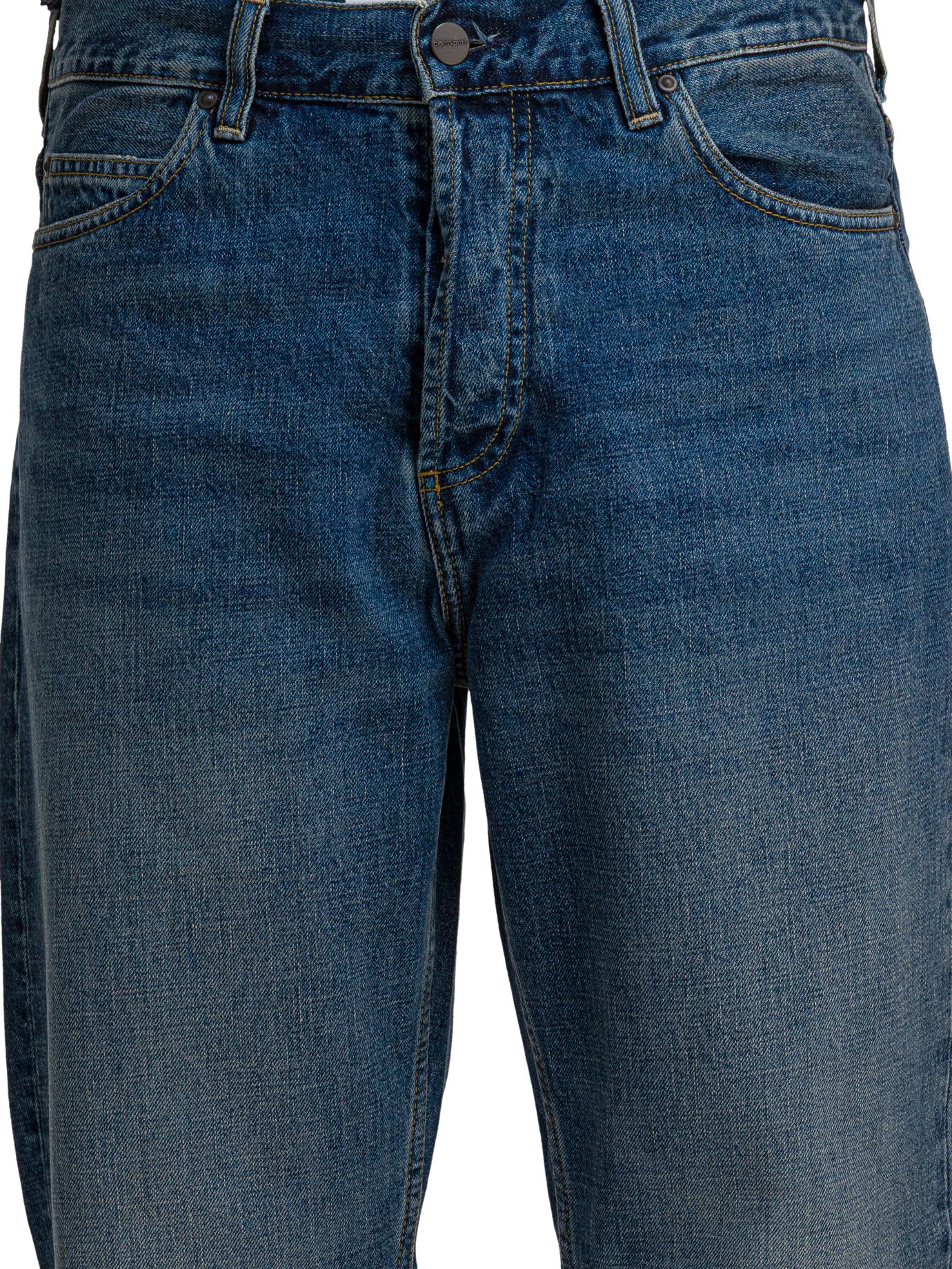 CARHARTT WIP Relaxed Fit Mid Rise Jeans - Size L32