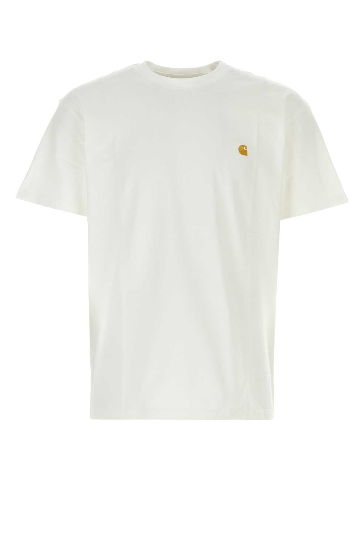 CARHARTT WIP Classic Logo Cotton T-Shirt for Men