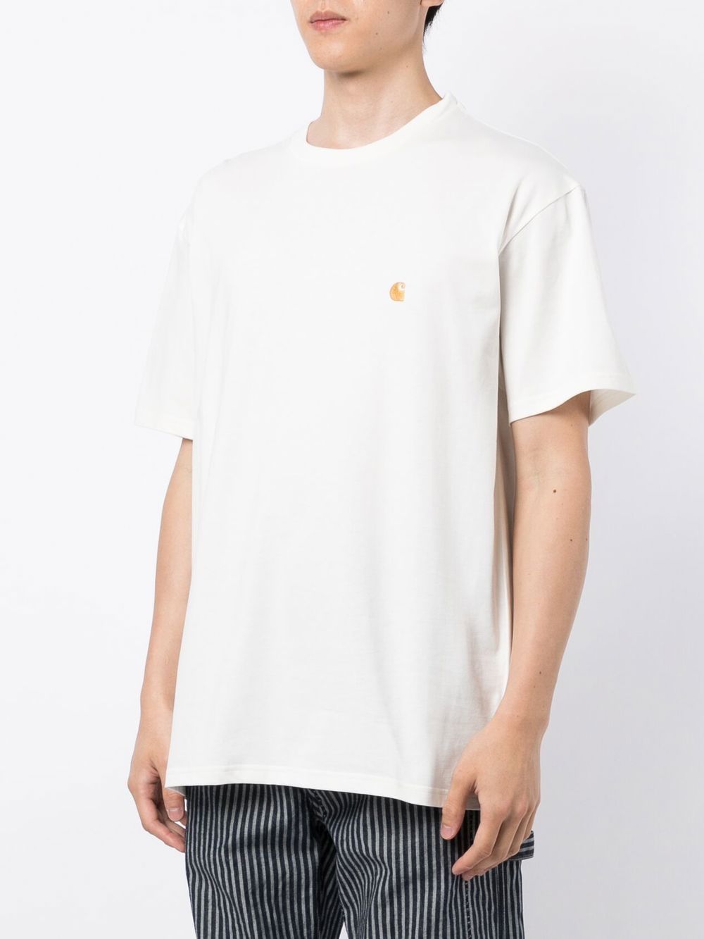 CARHARTT WIP Classic Logo Cotton T-Shirt for Men