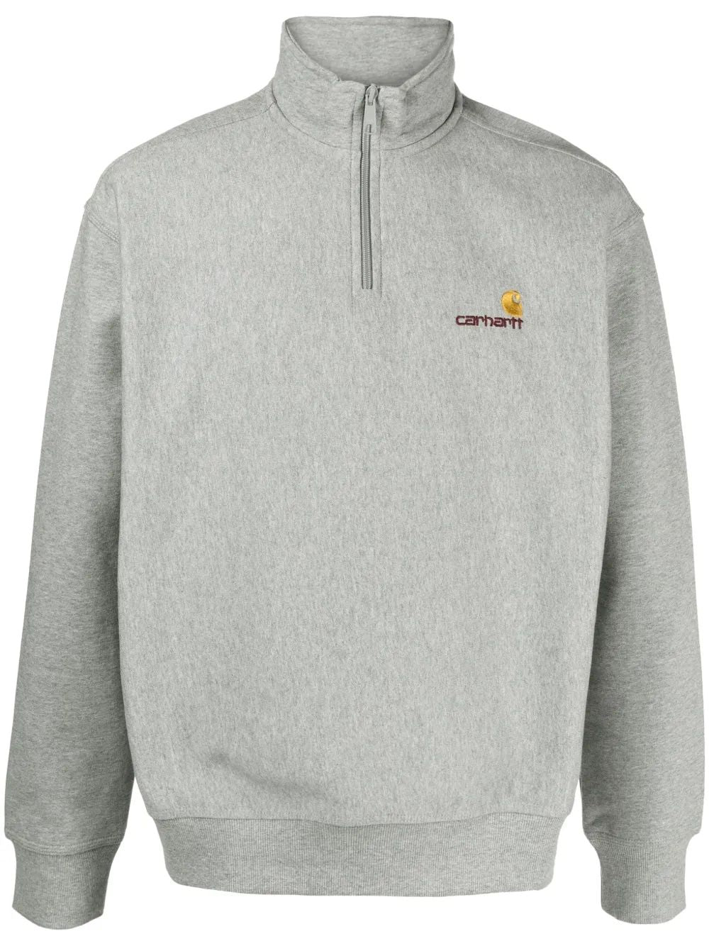 CARHARTT WIP Half Zip American Script Sweatshirt for Men
