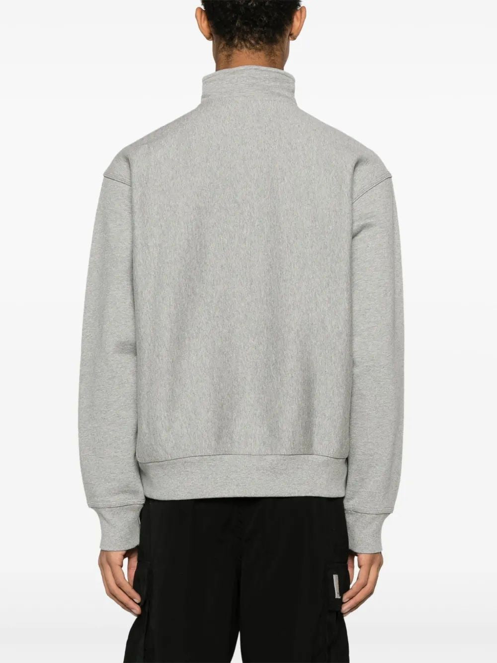 CARHARTT WIP Half Zip American Script Sweatshirt for Men