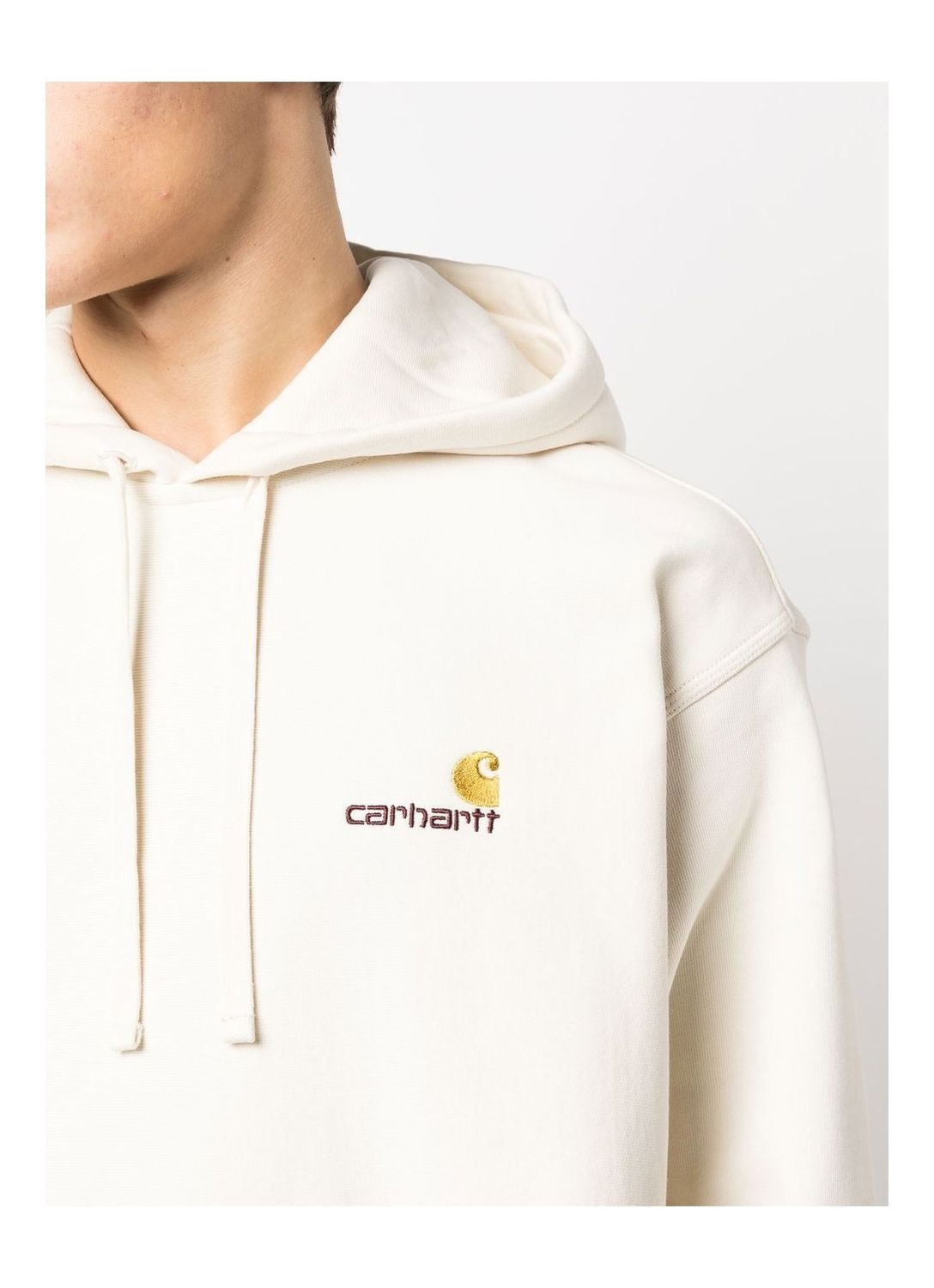 CARHARTT WIP Hooded American Script Sweatshirt for Men