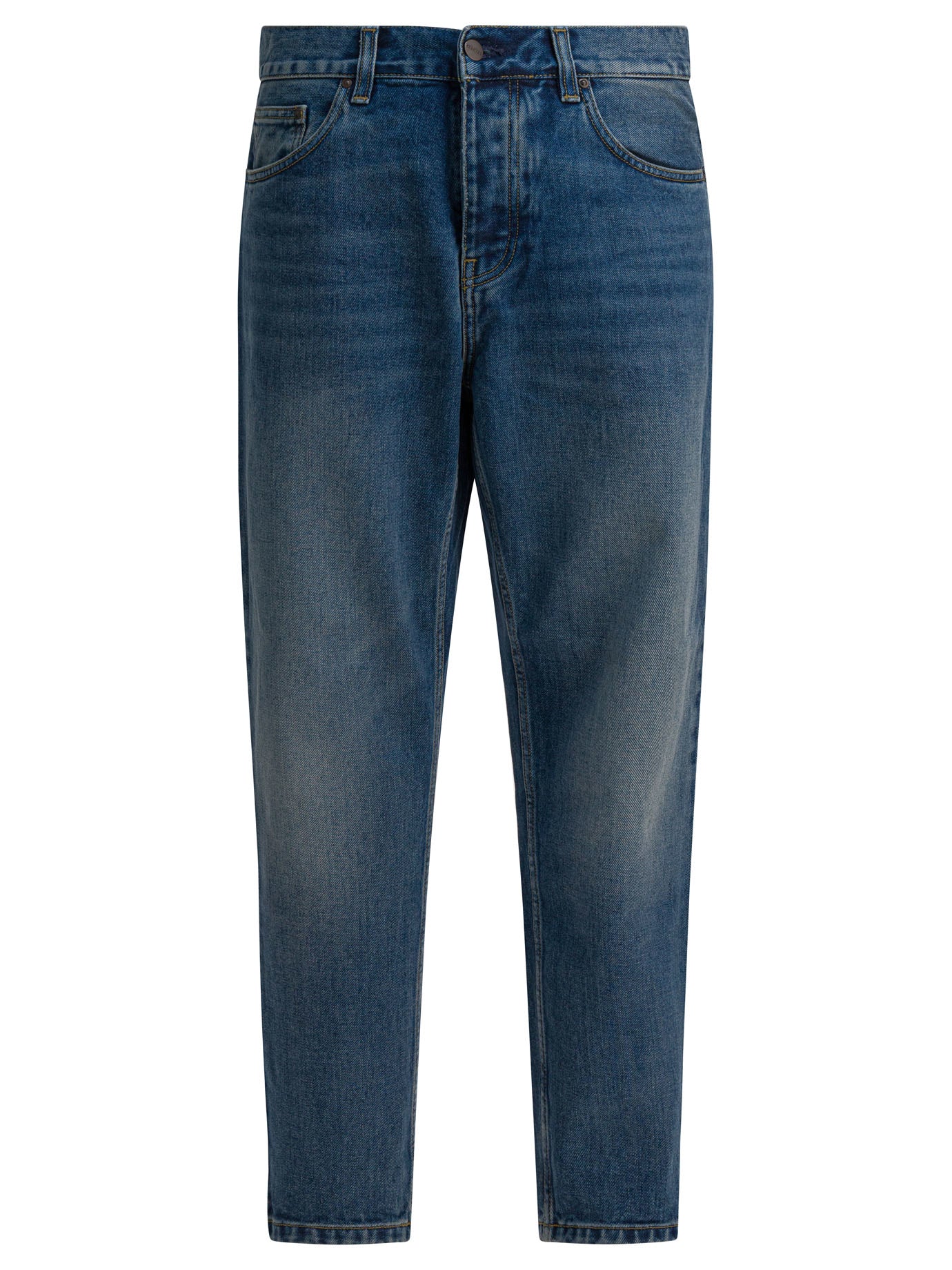 CARHARTT WIP Men's Relaxed Fit Mid Rise Jeans