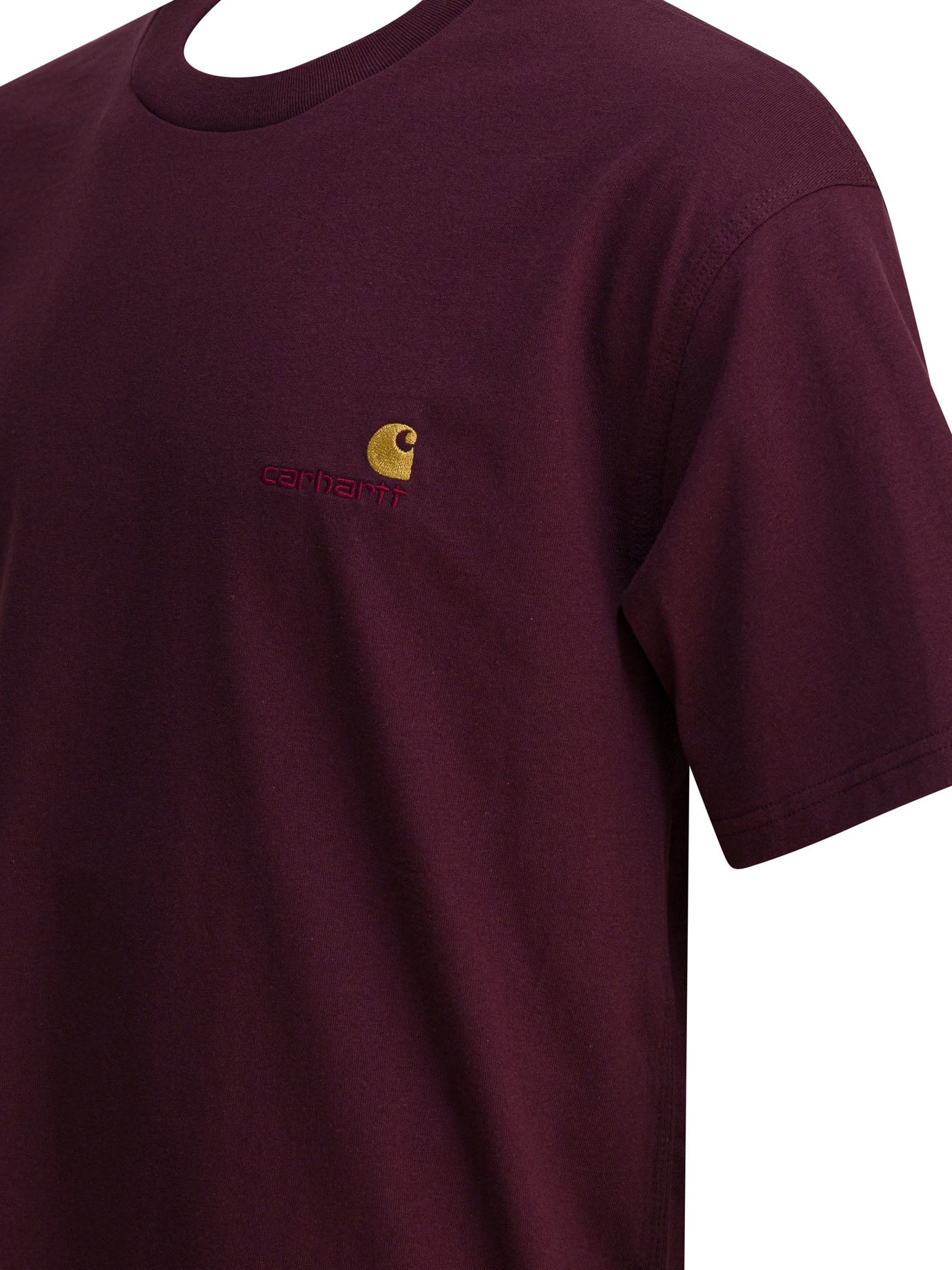 CARHARTT WIP Men's Relaxed Fit Short Sleeve American Script Tee