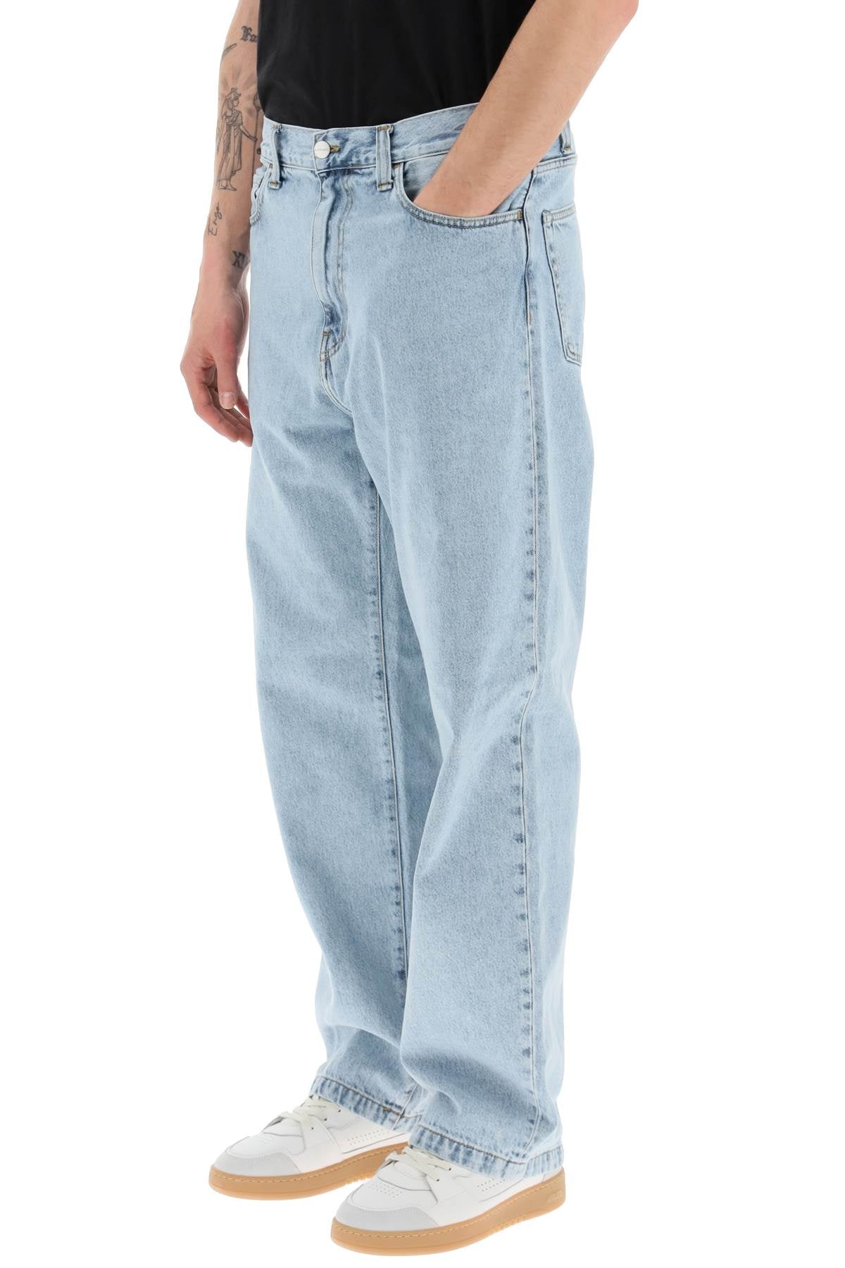 CARHARTT WIP Classic Wide Leg Denim Jeans for Men