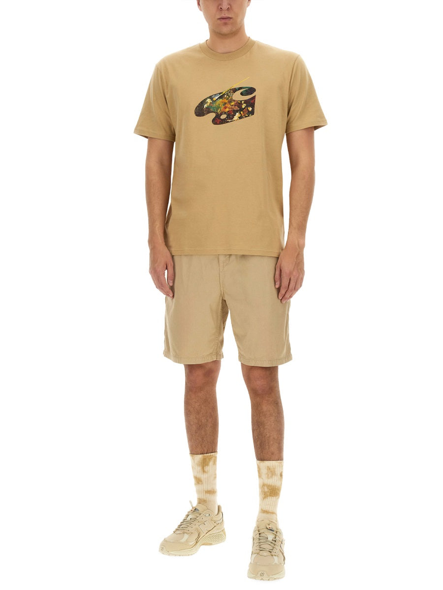 CARHARTT WIP Men's Short Flint Pants - Size L