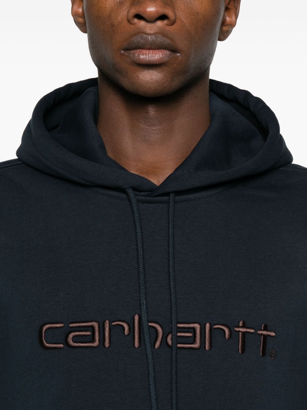 CARHARTT WIP Logo Cotton Hoodie for Men - Fall/Winter 2025