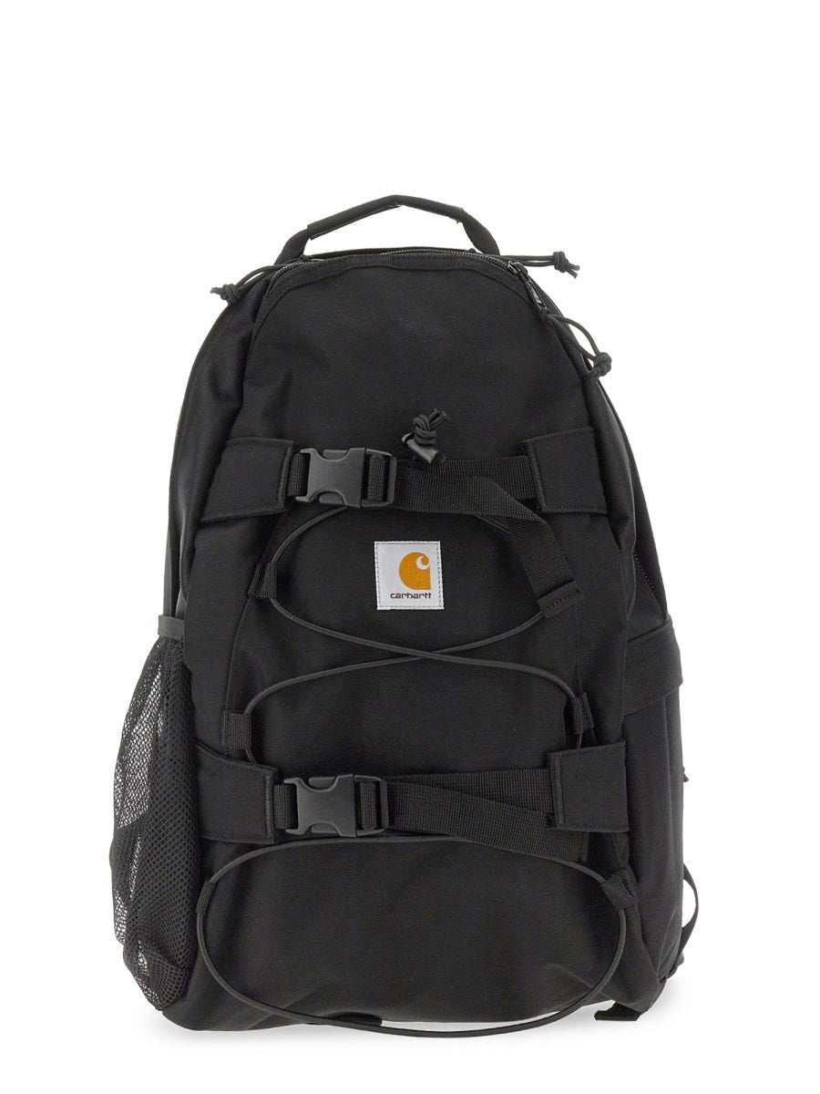 CARHARTT WIP Zip-Up Backpack with Logo Patch