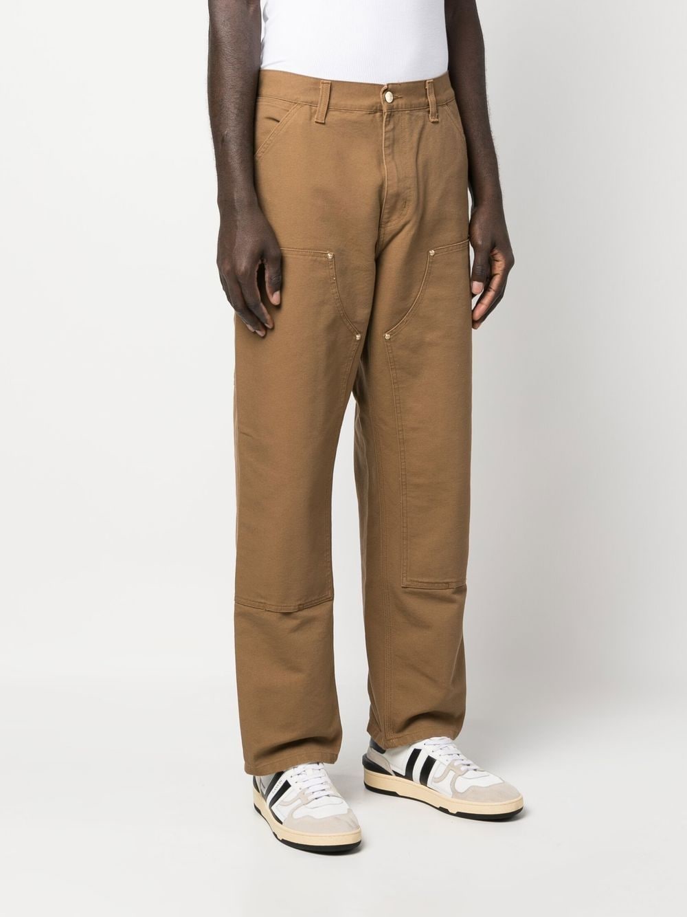 CARHARTT WIP Double Knee Organic Cotton Trousers for Men