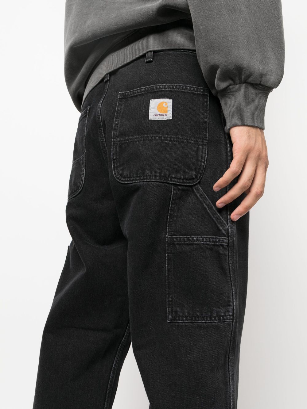 CARHARTT WIP Double Knee Denim Jeans for Men