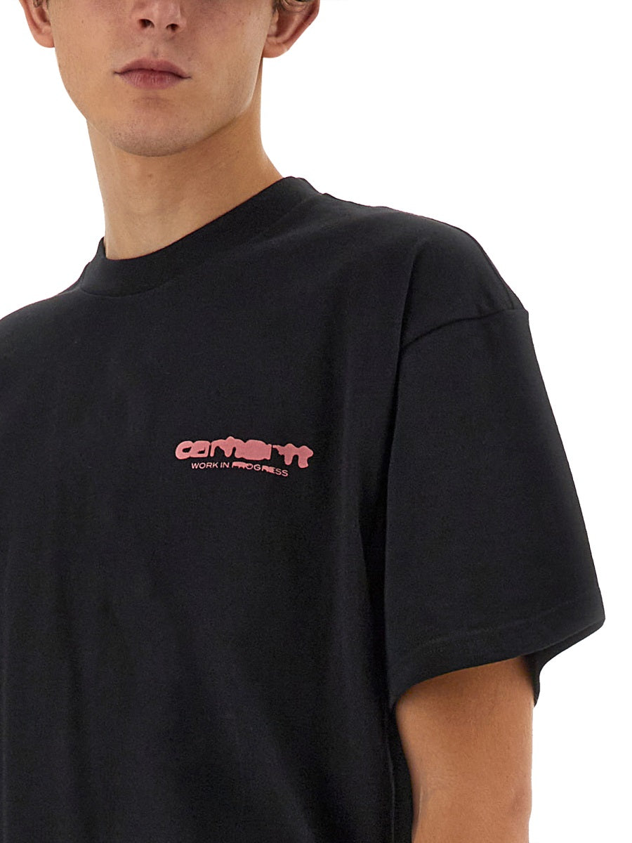 CARHARTT WIP Logo T-Shirt - Size L