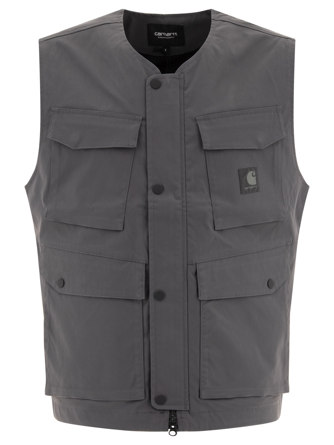 CARHARTT WIP Men's Regular Fit Sleeveless Vest Jacket